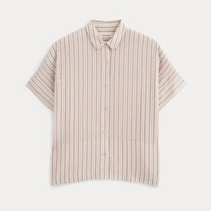 Everlane The Boxy Shirt In Washable Silk